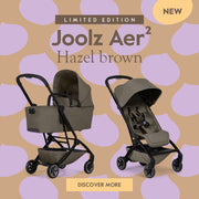 Limited Edition Joolz Aer² in Hazel Brown – Timeless Style Meets Everyday Ease