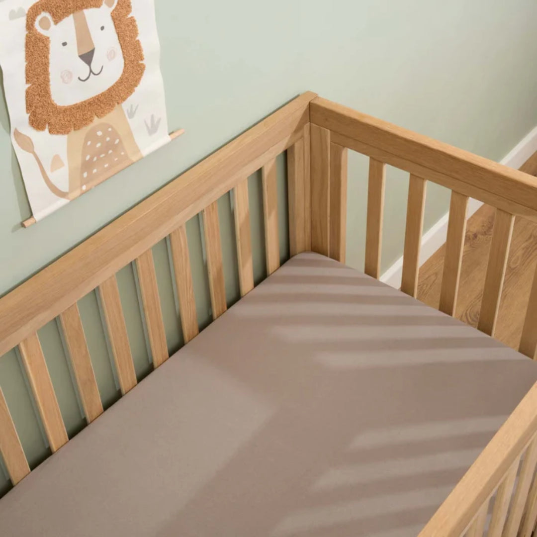 Clair de Lune 2 Pack Fitted Cotton Cot Bed Sheets Newbie and Me