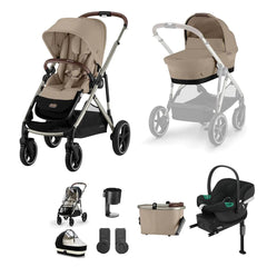 Cybex Gazelle S Comfort Bundle - Almond Beige