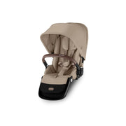 Cybex Gazelle S Double Pushchair - Almond Beige