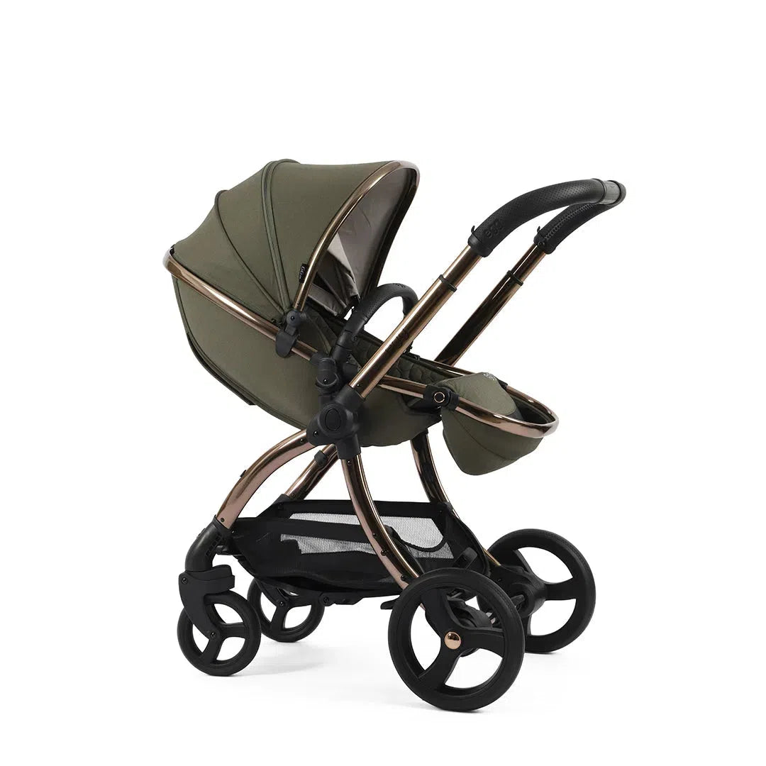 Egg3 Luxury Bundle Travel System Hunter Green Newbie and Me