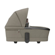 Maxi Cosi Fame Pushchair + Carrycot - Twillic Truffle - With Brown Wheels