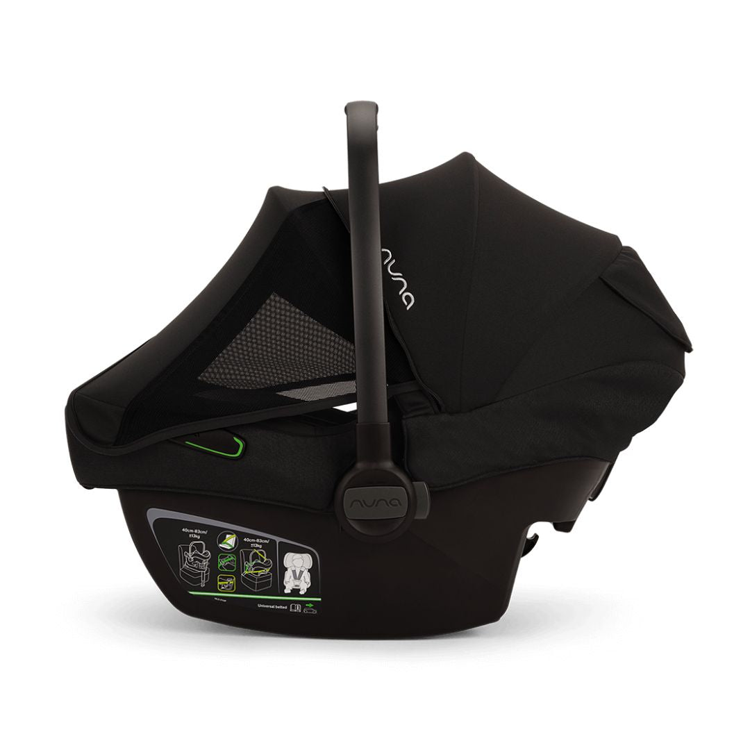 nuna PIPA next(キャビア) N　＋　base next Nuna PIPA Next Car Seat + Next Rotation Base Bundle – Newbie and Me