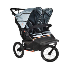 Out N About Nipper Double V6 Plus Pushchair - Rocksalt Grey