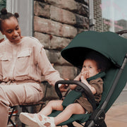 Silver Cross Clic 2 Stroller & Footmuff Bundle - Conifer