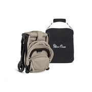 Silver Cross Clic 2 Stroller & Footmuff Bundle - Latte