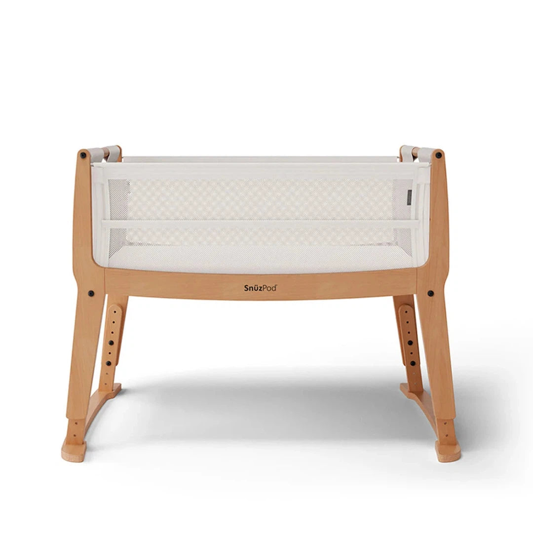 SnuzPod Studio Bedside Crib Mattress Stockholm Natural Newbie and Me