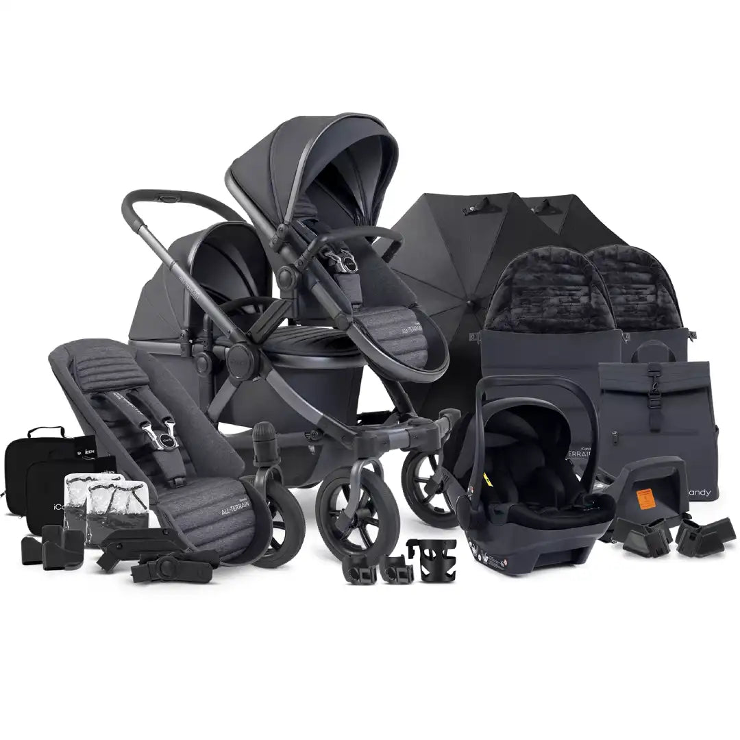Icandy peach double car seat cheap