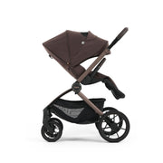 Oyster Vee Stroller & Carrycot - Chocolate