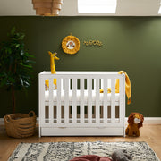 Obaby Nika Mini 3 Piece Room Set & Underdrawer - White Wash