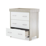 Obaby Nika Mini 2 Piece Room Set & Underdrawer - Grey Wash & White