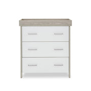 Obaby Nika Mini 3 Piece Room Set & Underdrawer - Grey Wash & White