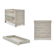 Obaby Nika Mini 2 Piece Room Set & Underdrawer - Grey Wash