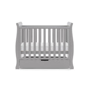 Obaby Stamford Space Saver Cot - Warm Grey