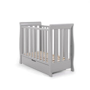 Obaby Stamford Space Saver Cot - Warm Grey
