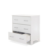 Obaby Nika 3 Piece Room Set & Underdrawer - White Wash