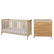 Tutti Bambini Misha 2 Piece Room Set - Golden Oak / Mushroom