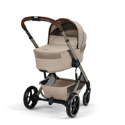Cybex Balios S Lux Taupe Pushchair & Carrycot - Almond Beige