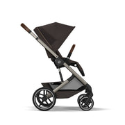 Cybex Balios S Lux Taupe Pushchair & Carrycot - Chocolate Brown