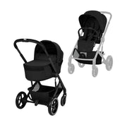 Cybex Balios S Lux Pushchair & Carrycot - Moon Black