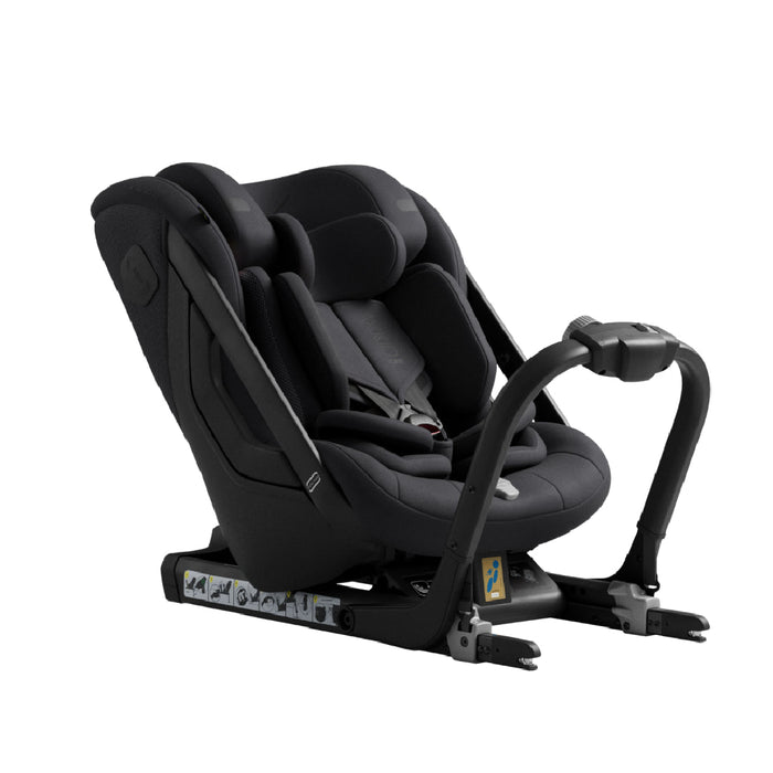 Axkid ONE+3 Car Seat - Coastal Storm Black