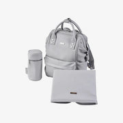 Bababing Mani Vegan Leather Backpack - Dove Grey
