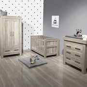 BabyStyle Charnwood Bordeaux Ash Furniture 3 Piece Room Set