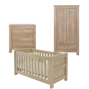 BabyStyle Charnwood Bordeaux Oak Furniture 3 Piece Room Set