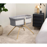 Babymore Air Motion Gliding Crib – Slate