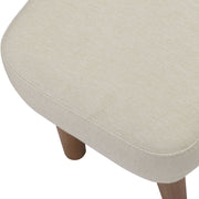 Babymore Callie Nursing Chair with Stool - Ivory
