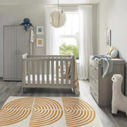 Babymore Caro Mini 3 Piece Nursery Room Set – Grey Wash