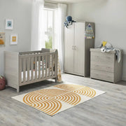 Babymore Caro Mini 3 Piece Nursery Room Set – Grey Wash