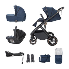 Babymore Chia Travel System Coco with Base – Midnight Blue