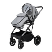 Babymore Chia Travel System Coco with Base – Pearl Grey