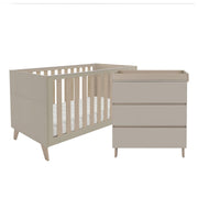 Babymore Dante 2 Piece Nursery Room Set - Cashmere