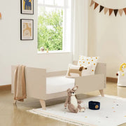 Babymore Dante Cot Bed – Cashmere