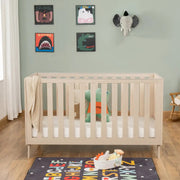 Babymore Dante Cot Bed – Natural