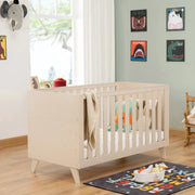 Babymore Dante Cot Bed – Natural