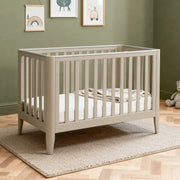 Babymore Iris Cot Bed - Cashmere