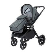 Babymore Kai Travel System Coco with Base – Forest Grey