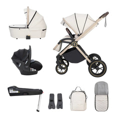 Babymore Kai Travel System Pecan with Base – Sandstone