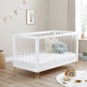 Babymore Kimi XL Cot Bed – Acrylic