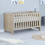 Babymore Luno 3 Piece Nursery Furniture Set – Oak
