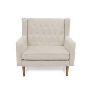 Babymore Lux Snuggle Rocking Chair - Ivory