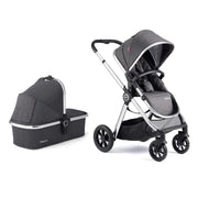 Babymore Memore V2 13 Piece Pecan i-Size Car Seat with Isofix Base - Chrome