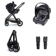 Babymore Mimi Travel System Coco i-Size Car Seat - Black