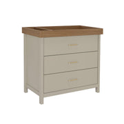 Babymore Mira 2 Piece Nursery Room Set - Cashmere Warm Oak