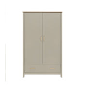 Babymore Mira 3 Piece Nursery Room Set - Cashmere Warm Oak