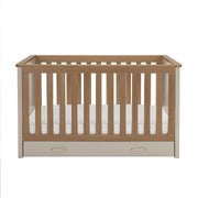 Babymore Mira Cot Bed - Cashmere Warm Oak