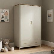 Babymore Mira Nursery Wardrobe - Cashmere Warm Oak